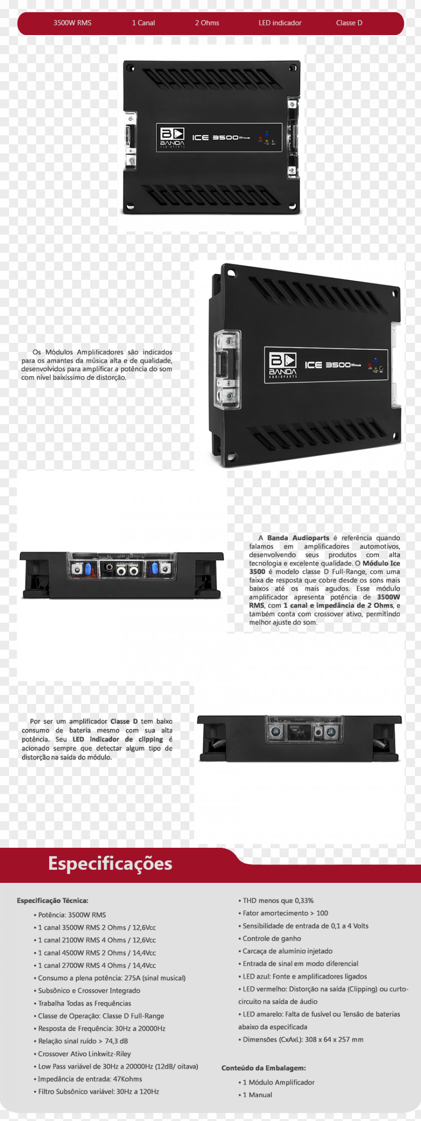 Bandas Audio Power Amplificador Electronics Ohm PNG
