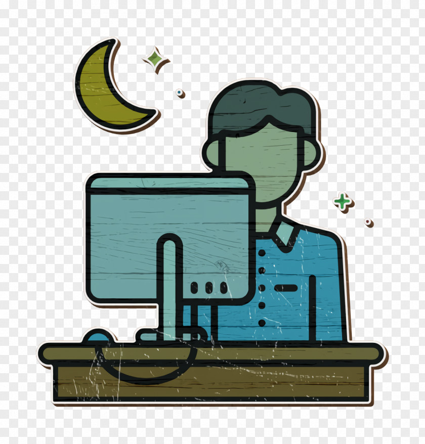 Business Icon Overtime Extra PNG