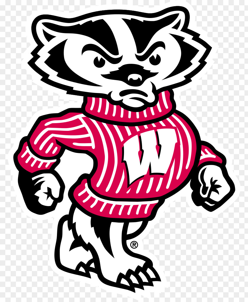 Mascot Logo Wisconsin Badgers Football Men's Basketball University Of Wisconsin-Madison Softball Big Ten Conference Tournament PNG