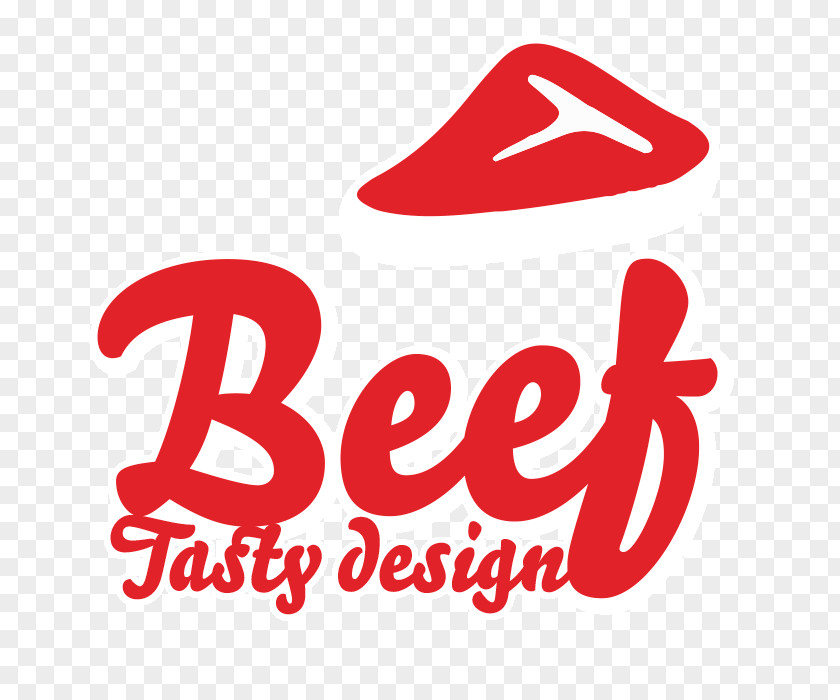 Beef Pattern Logo Brand Product Font Tasty PNG