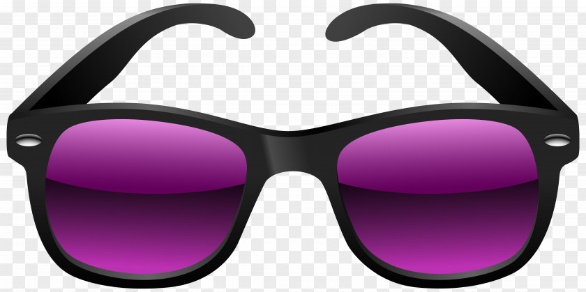 Black And Purple Sunglasses Clipart Image Clip Art PNG