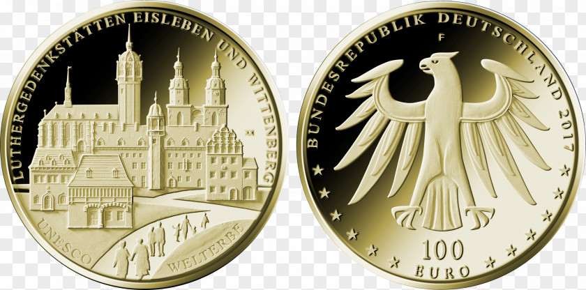 Coin Gold Silver Commemorative PNG