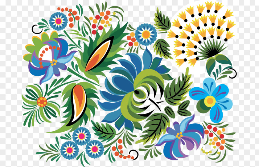 Design Floral Kiev Flower PNG