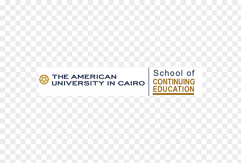 Design Logo Brand The American University In Cairo Organization PNG