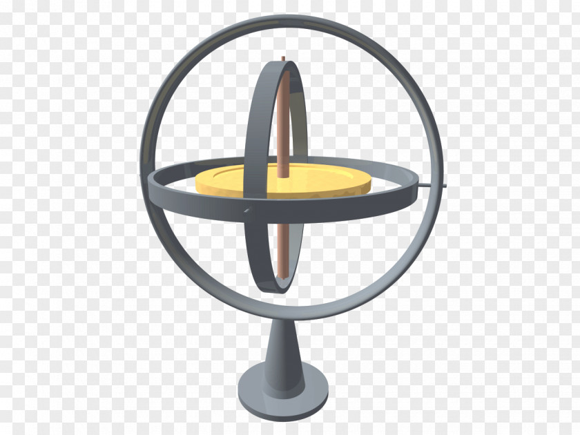 Gyroscope Inertia Gimbal Lock Rotation PNG