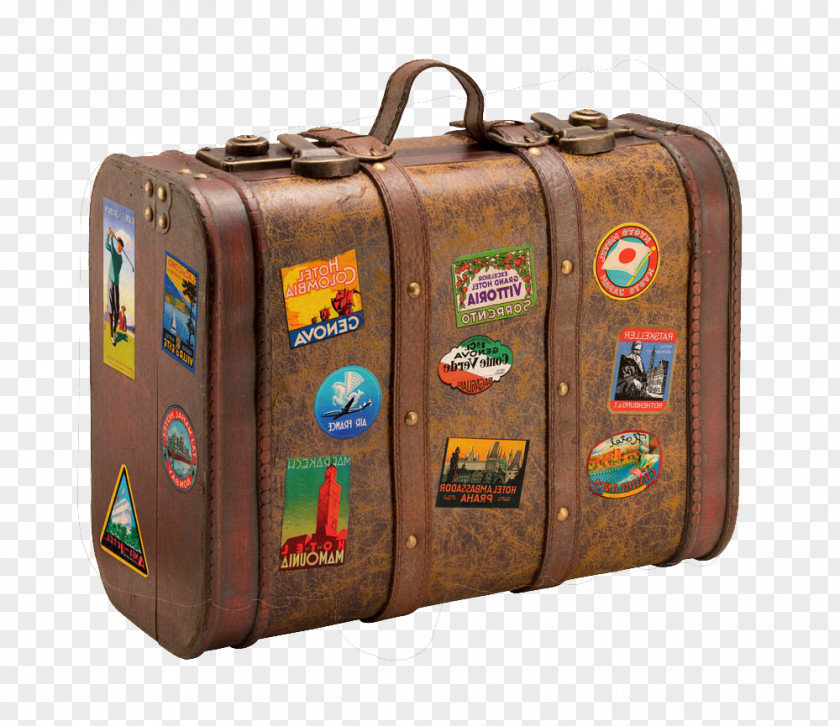 Suitcases Suitcase Air Travel Baggage PNG
