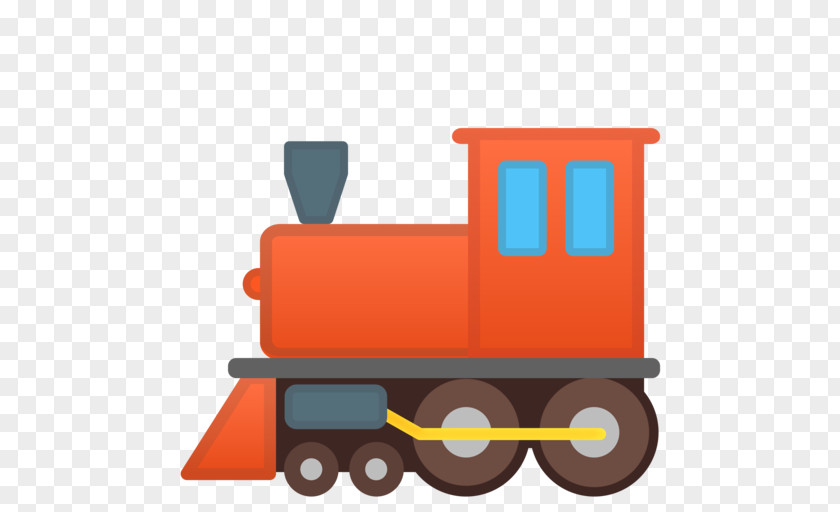 Train Rail Transport Locomotive Emoji Clip Art PNG
