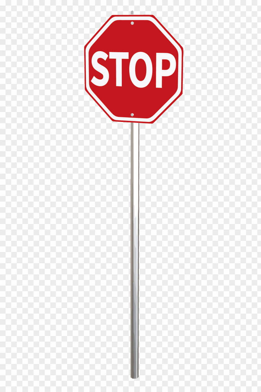 Vector Prohibited Traffic Stop Sign PNG
