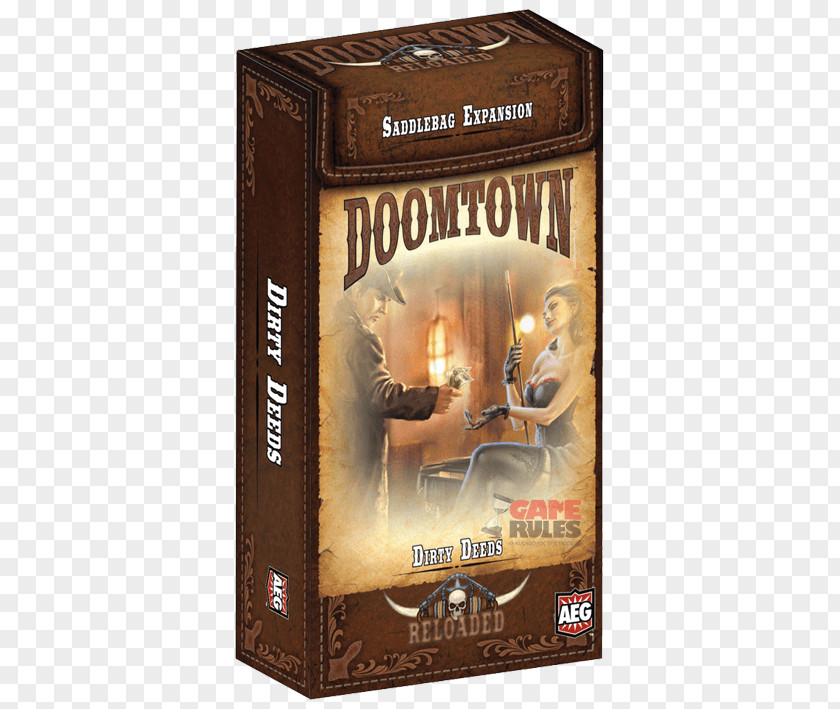 Virtues Deadlands Doomtown War Alderac Entertainment Group Board Game PNG