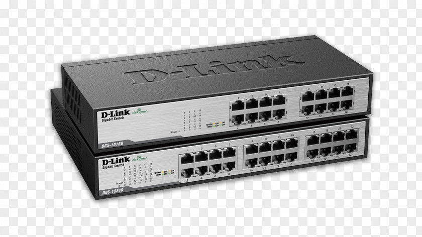 Link Network Switch Gigabit Ethernet D-Link Hub PNG