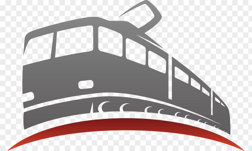 Train Silhouette Rail Transport Logo PNG