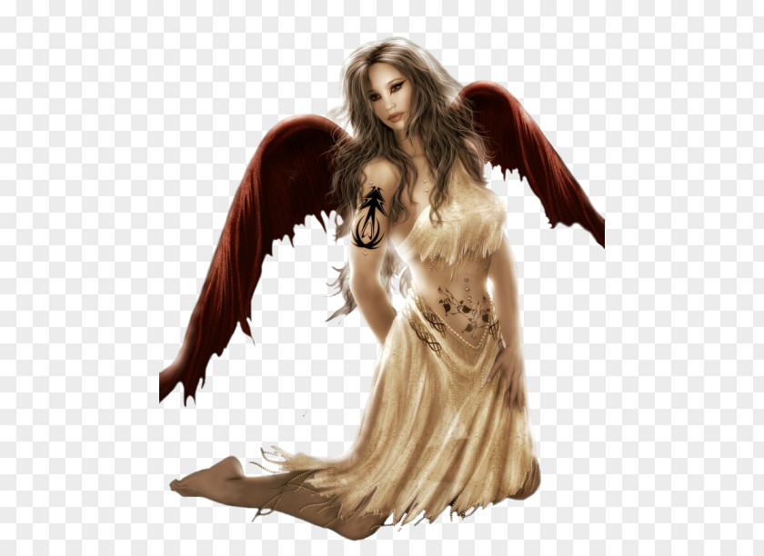 Angel Fallen Demon Image Ariel PNG