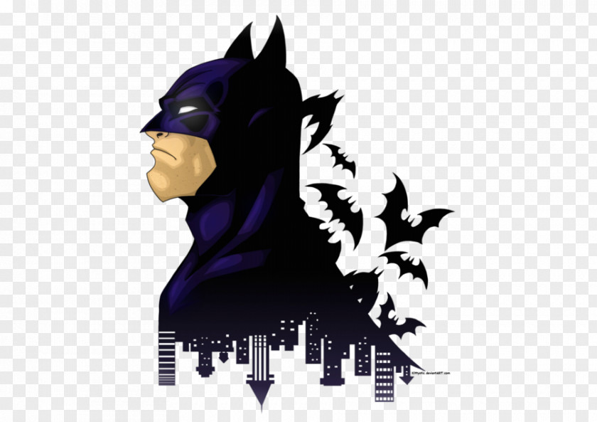 Bat Signal Batman DC Comics Art PNG
