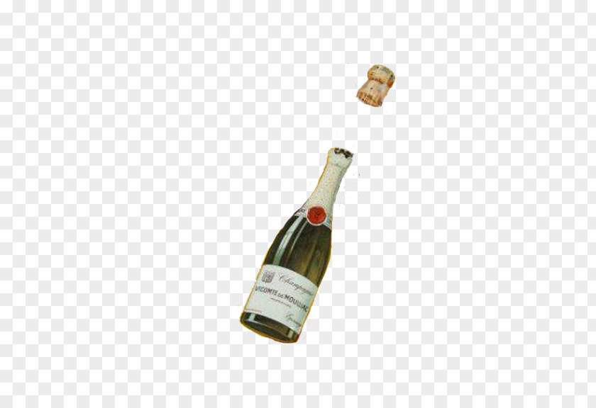 Champagne Bottle Wine PNG