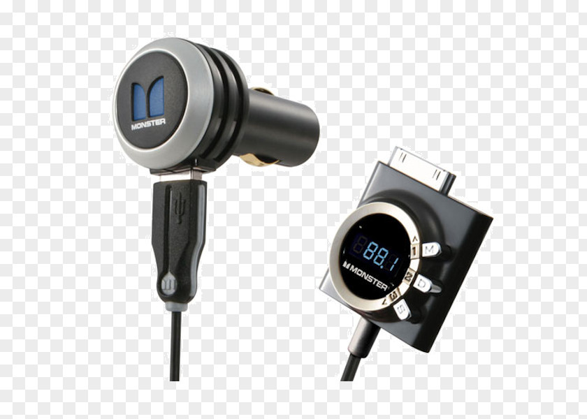 FM Transmitter Headphones Wireless Monster Cable PNG