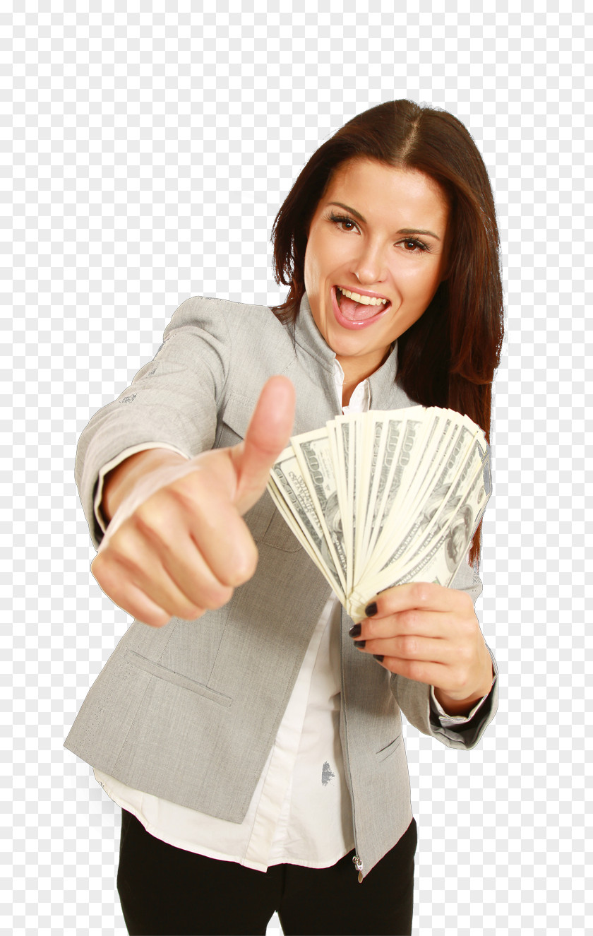 Holding Money Credit Service Loan Business PNG