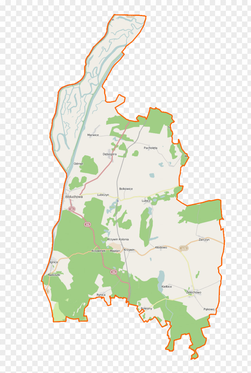 Map Locator Widuchowa, West Pomeranian Voivodeship Lubicz, Bolkowice, Marwice, Ognica, Gmina Widuchowa PNG