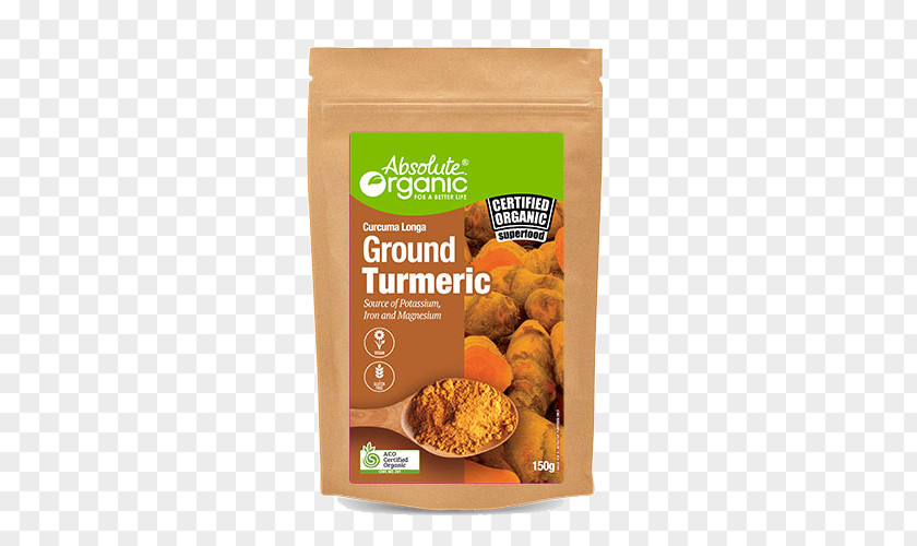 Turmeric Powder Organic Food Peanut Superfood PNG