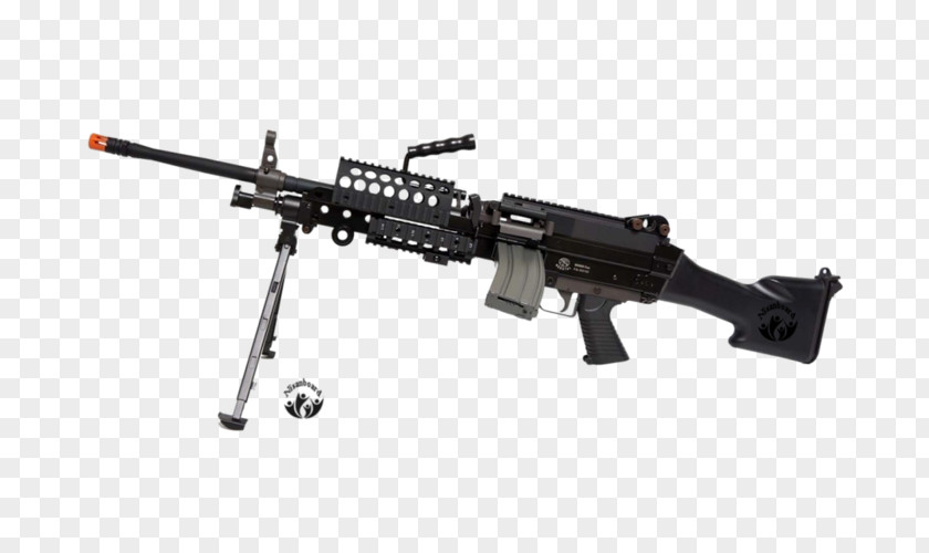 Weapon M249 Light Machine Gun FN Minimi Herstal Firearm PNG