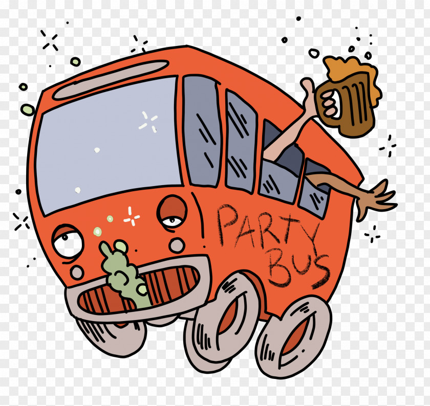 Bus University Of Saskatchewan Clip Art Illustration Pub Crawl PNG