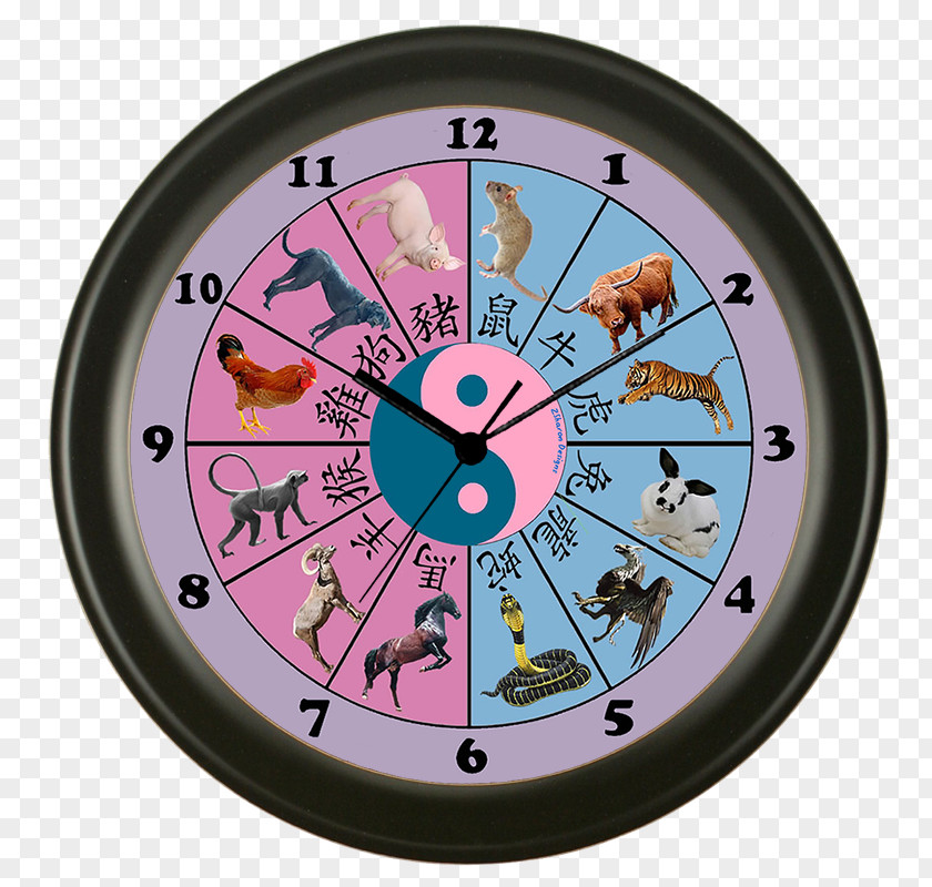 Chinese Material Clock Zodiac Clothing Accessories PNG