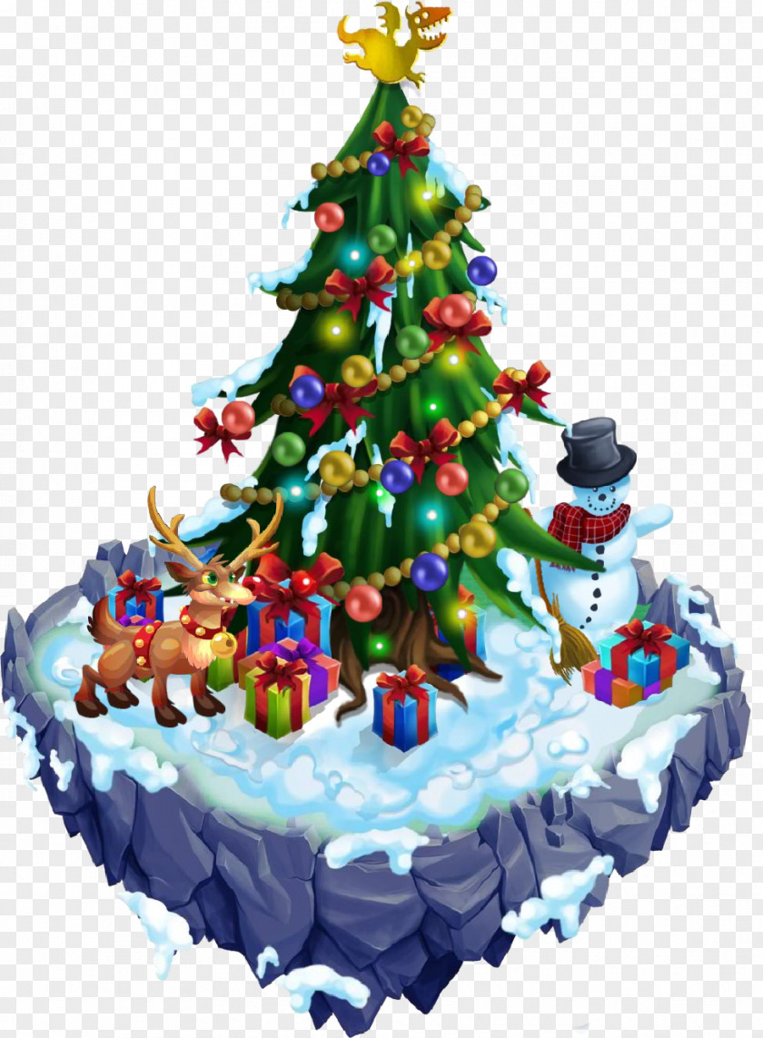 Christmas Tree Dragon City Game Ball Xenoverse 2 PNG