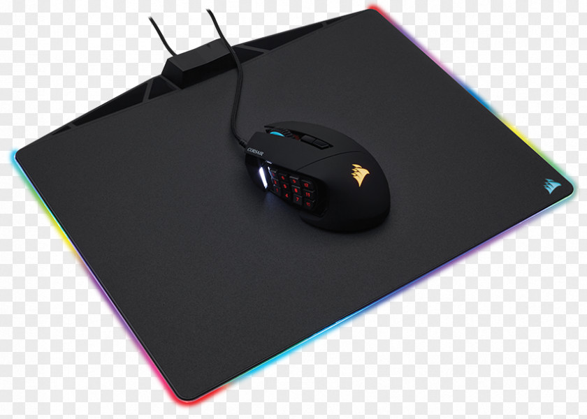 Computer Mouse Mats Corsair Components RGB Color Model Touchpad PNG