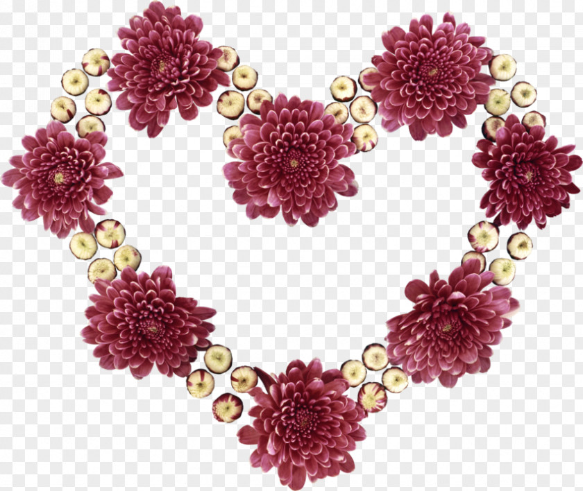 Flower Cut Flowers Heart Love Desktop Wallpaper PNG