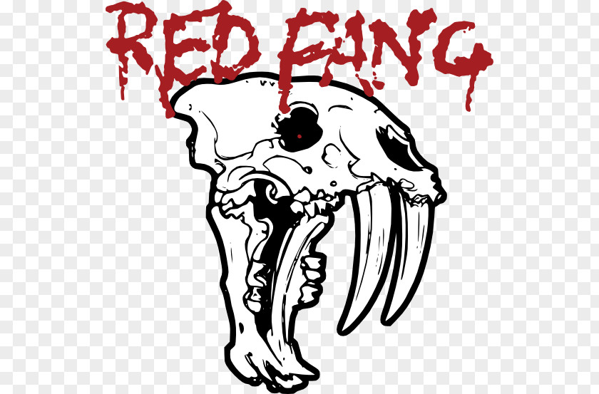 T-shirt Red Fang Musical Ensemble Logo Prehistoric Dog PNG