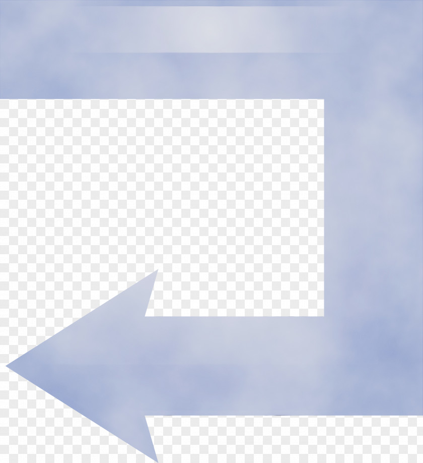 White Blue Sky Line Paper PNG