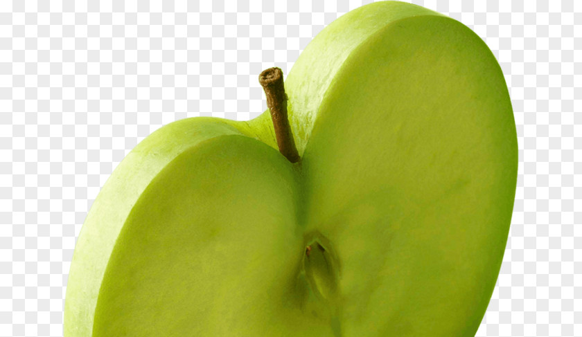 A Green Apple Granny Smith Close-up PNG