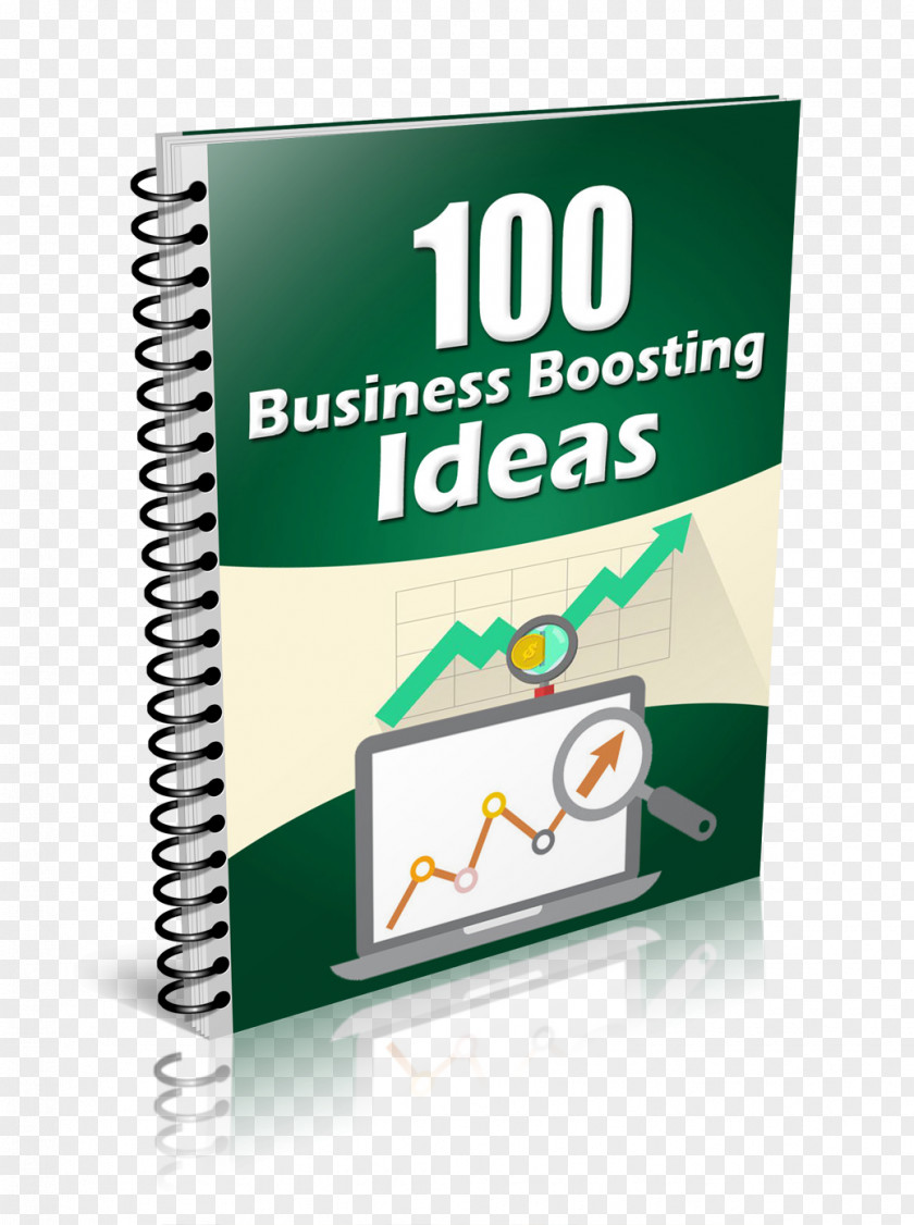 Business Advertising 100 Boosting Ideas E-book Service PNG