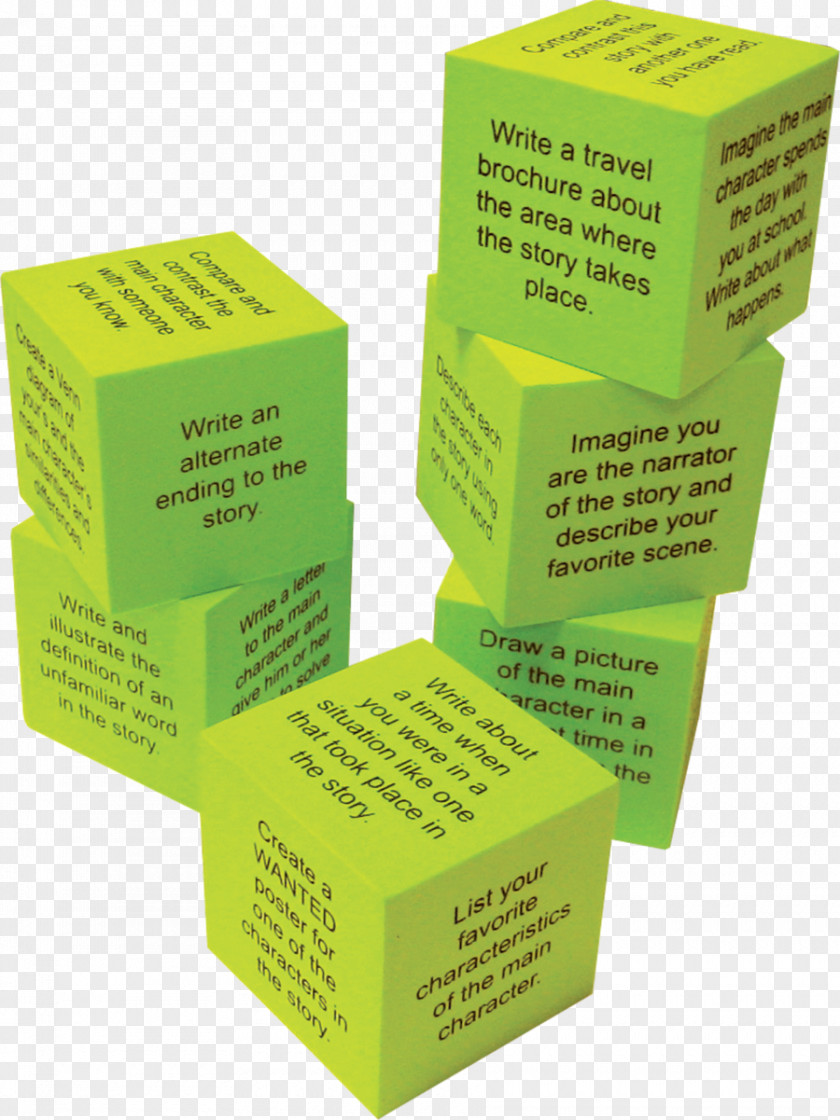 Cubes Self Storage Teacher Created Foam Retell A Story Education Language Arts School PNG