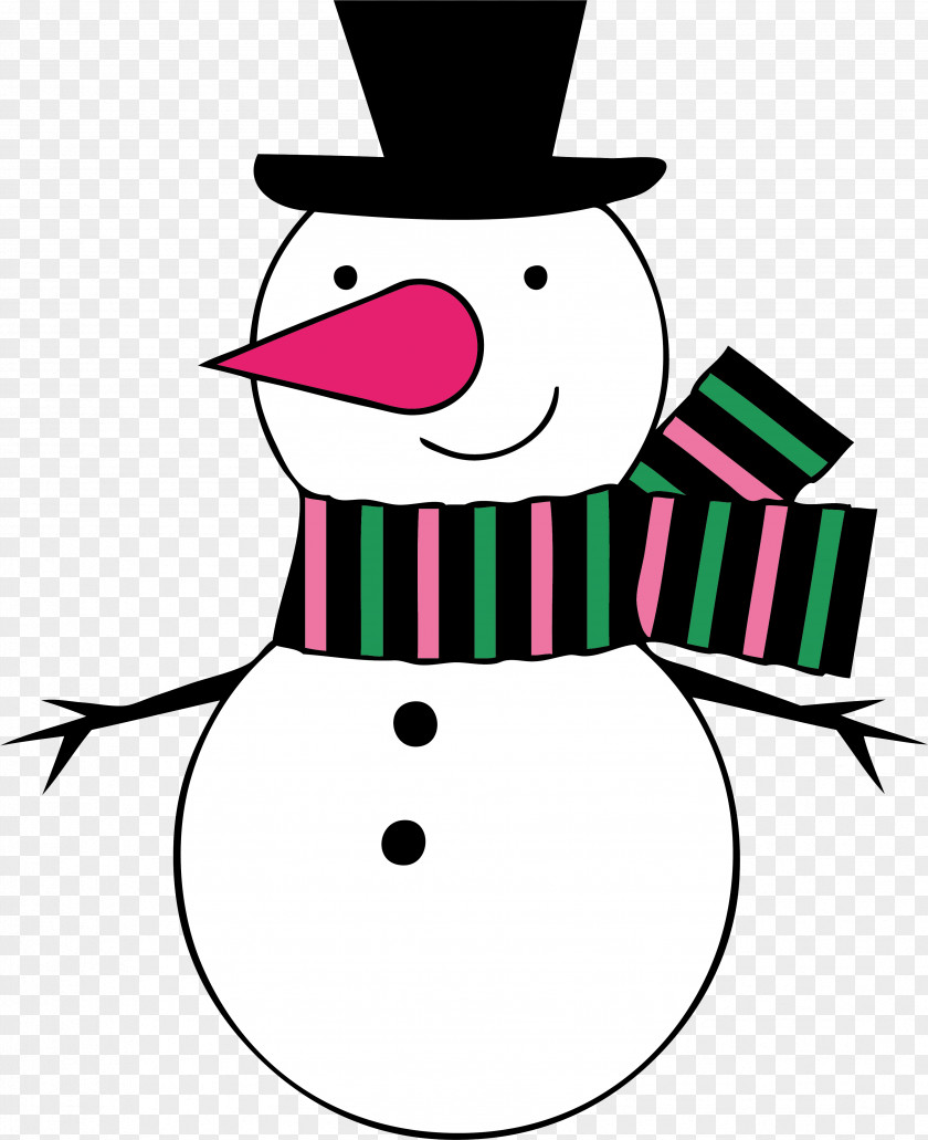 Drawing Snowman New Year Christmas Clip Art PNG