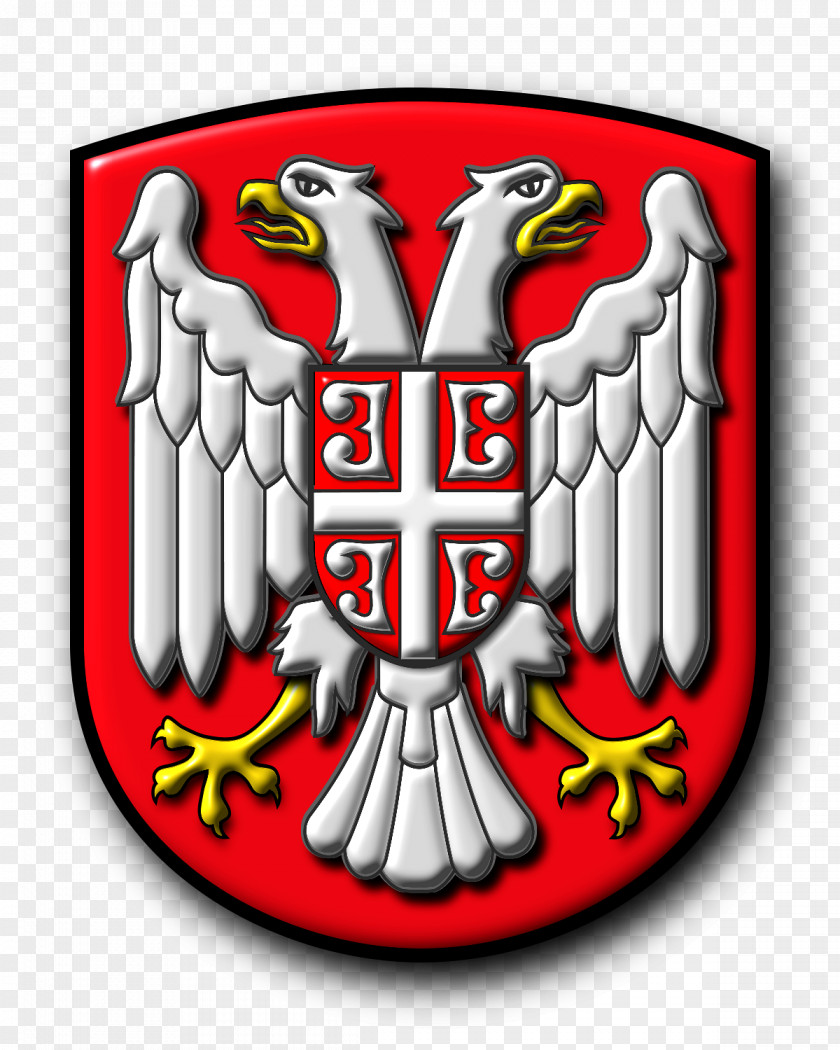 Eagle Kingdom Of Serbia Flag Coat Arms Serbian PNG