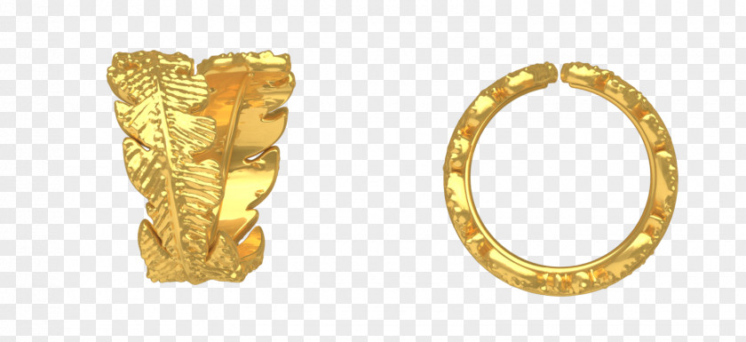 Gold Earring Body Jewellery Bangle PNG