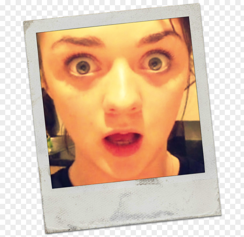 Maisie Williams Face Portrait Cheek Forehead Eye PNG
