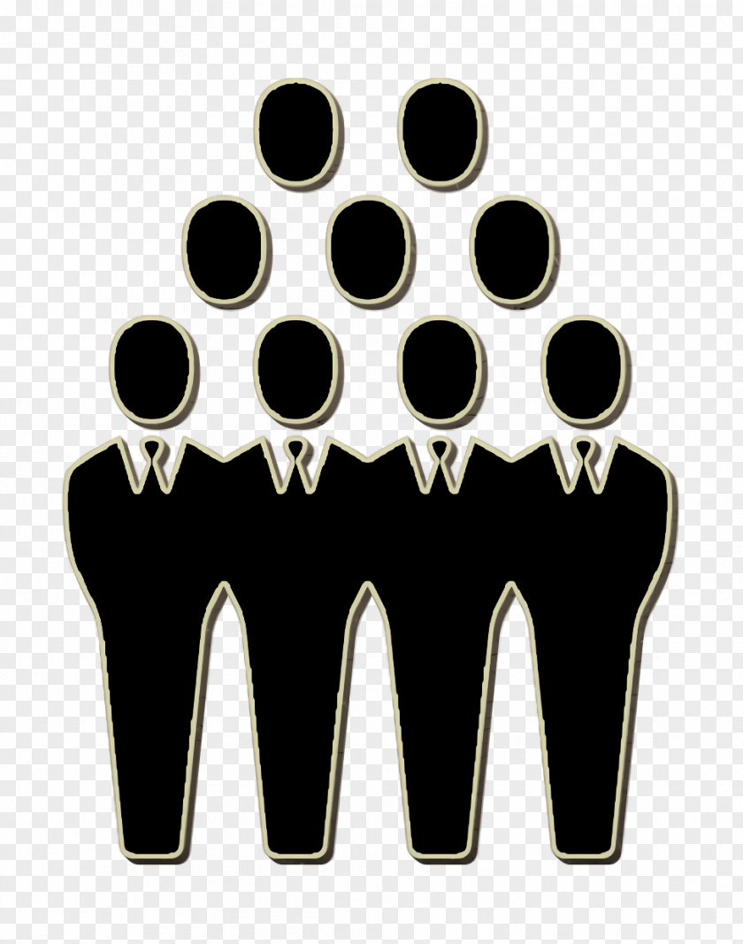Metal People Icon Business Seo Elements Group PNG