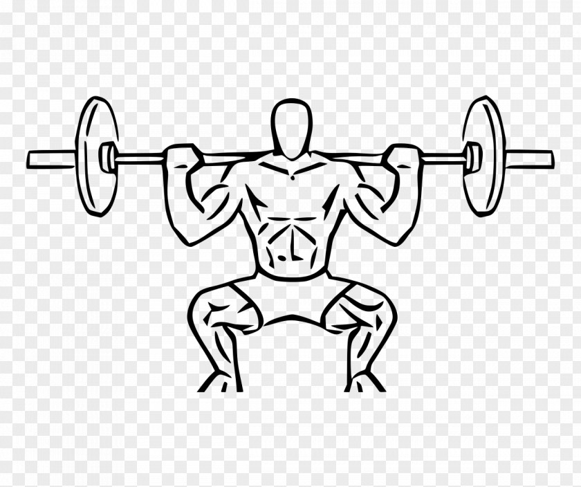 Barbell Squat Lunge Deadlift Physical Exercise PNG