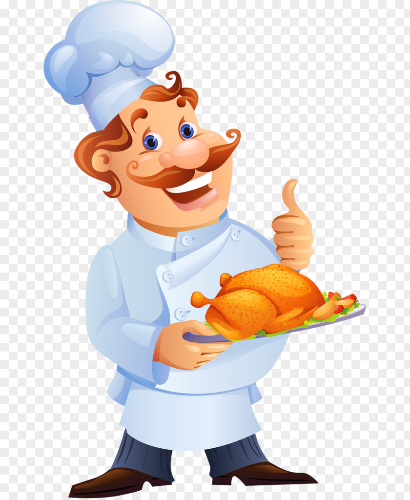 Cartoon Chef Drawing Cooking Clip Art PNG