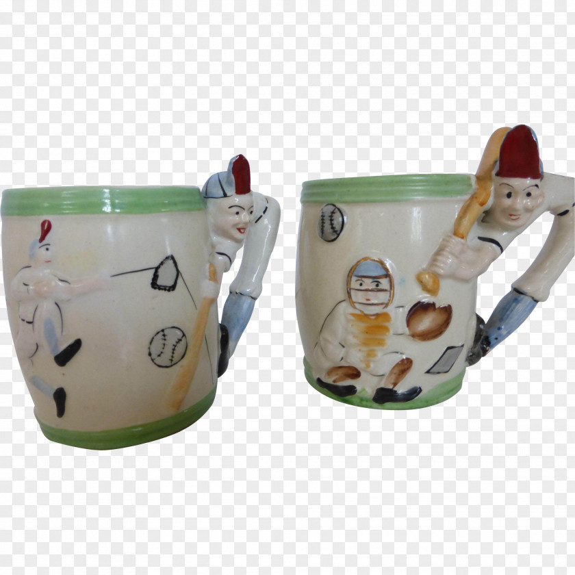 Hand Painted Coffee Cup Mug Ceramic Kettle Saucer PNG