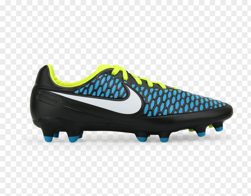 Nike Football Boot Men's Magista Orden FG Black/Volt/Blue Lagoon Shoe Cleat PNG