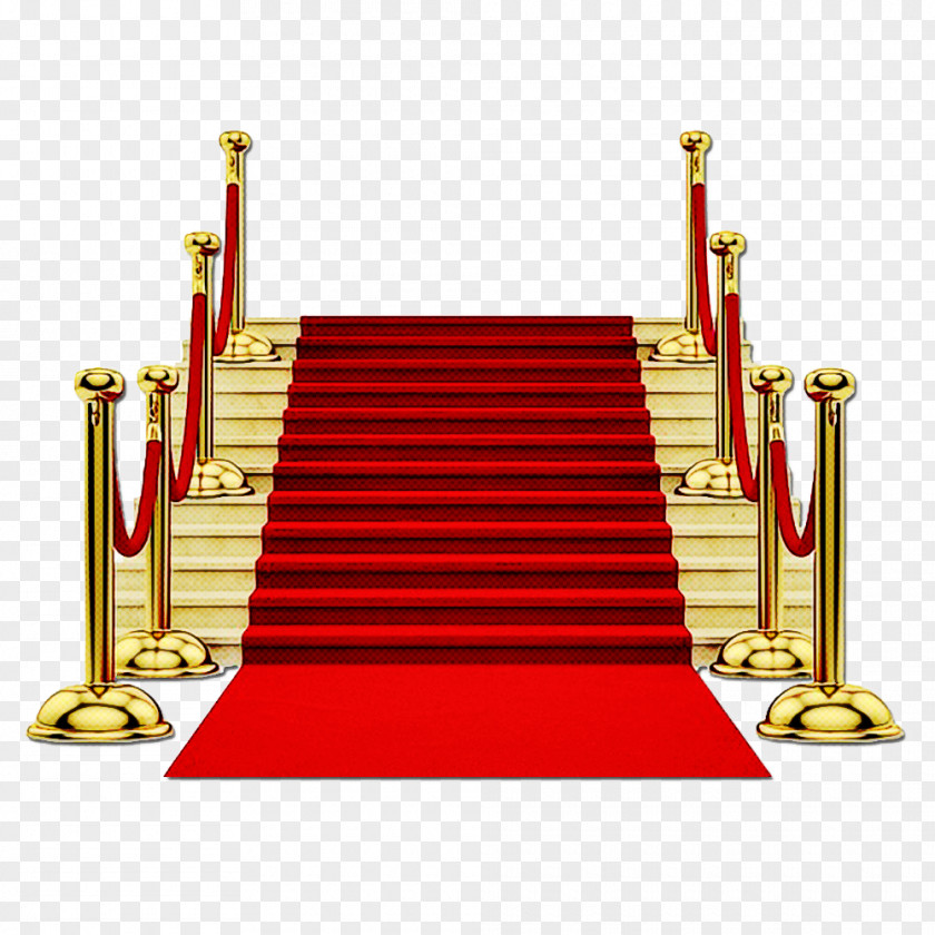 Red Carpet Flooring Furniture Stairs PNG