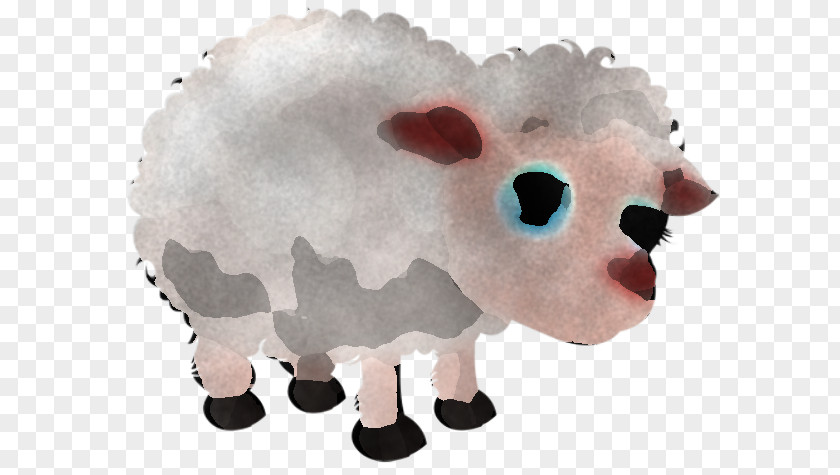 Sheep Stuffed Toy Snout PNG