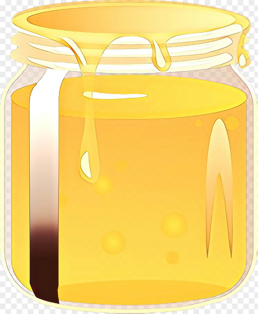 Yellow Food Storage Containers Lid PNG