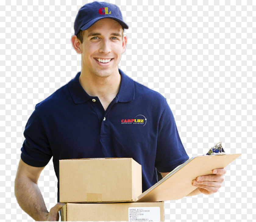 Delivery Man Courier Package Mail Company PNG