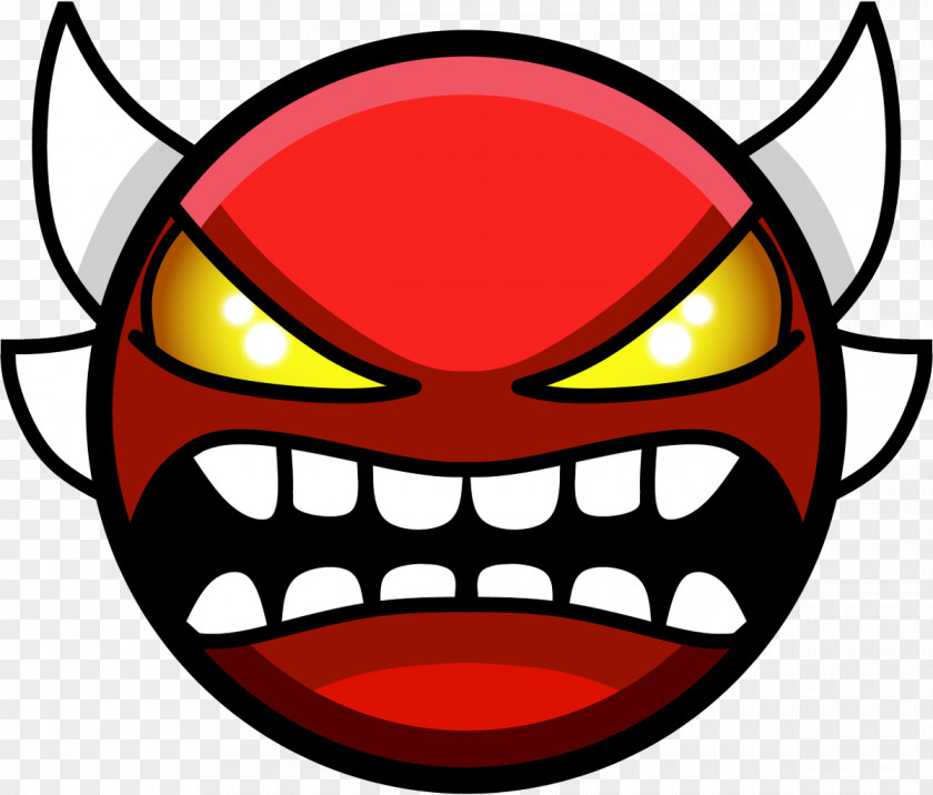 Demon Extreme Geometry Dash DeviantArt PNG