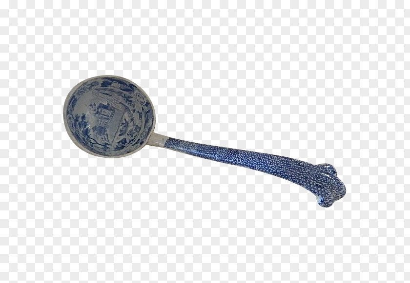Spoon Transfer Printing 19th Century Staffordshire Bull Terrier Ladle PNG