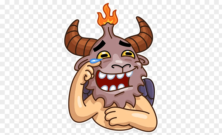 Sticker Telegram Baphomet Devil Clip Art PNG