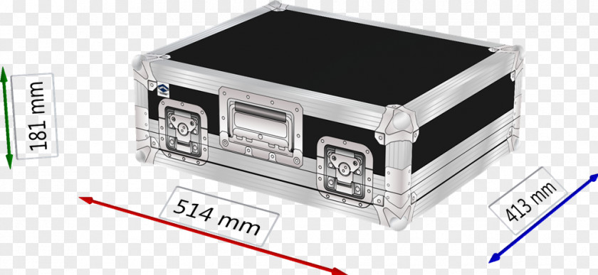 Technics 1210 Electronics Accessory Road Case Suitcase PNG